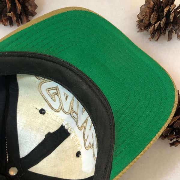Vintage NFL New Orleans Saints Starter Bubble Script Wool Snapback Hat