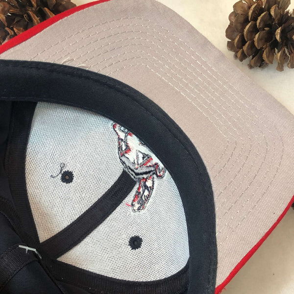 Vintage Deadstock NWT MLB Cleveland Indians Logo 7 Twill Snapback Hat