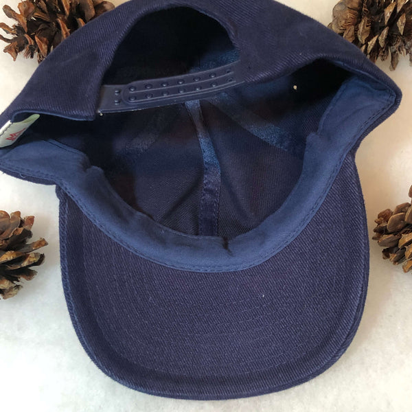 Vintage Navy Blank Mohr's Snapback Hat