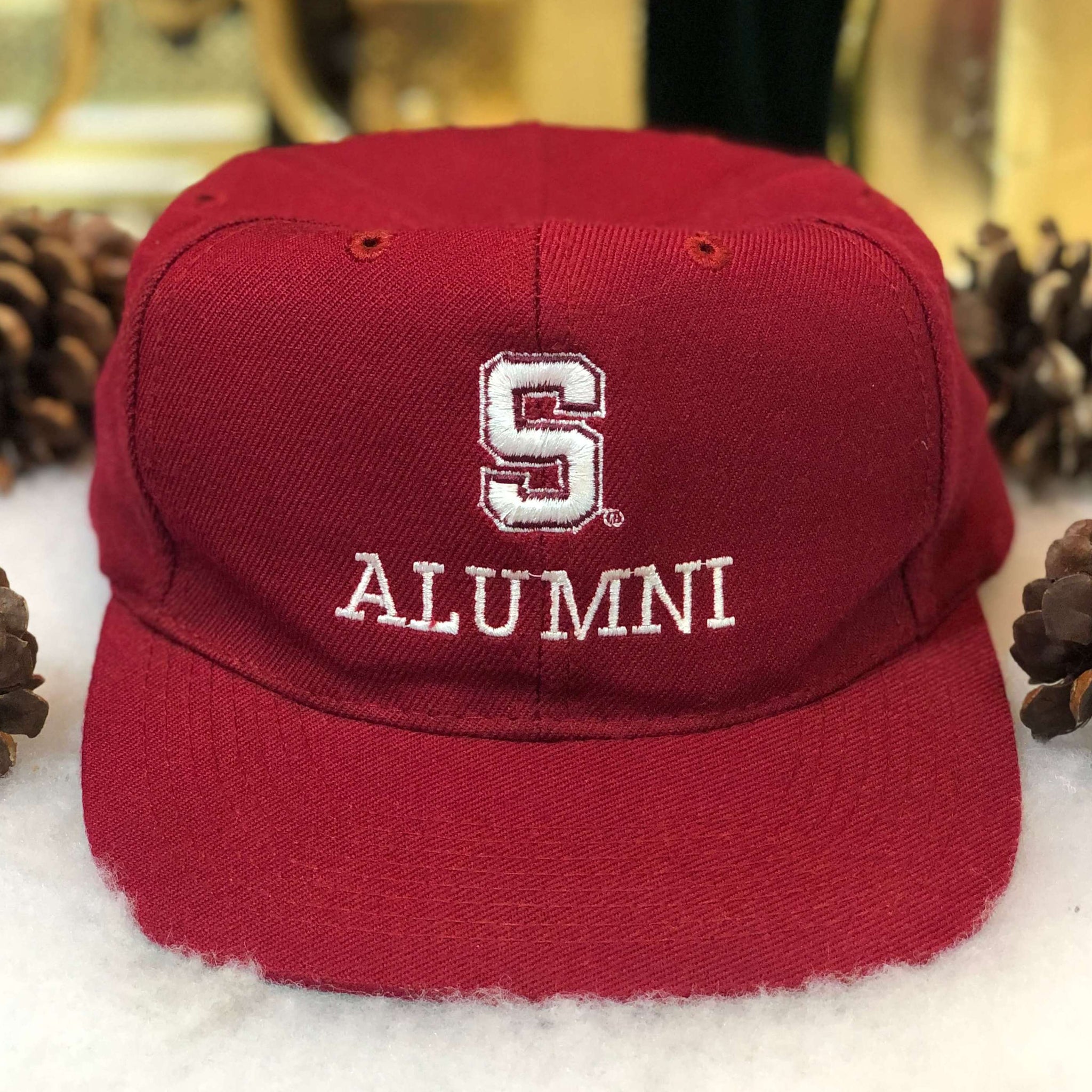Vintage NCAA Stanford Alumni Wool Snapback Hat