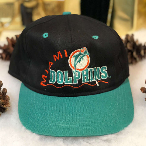 Vintage NFL Miami Dolphins #1 Apparel Tie-Back Hat