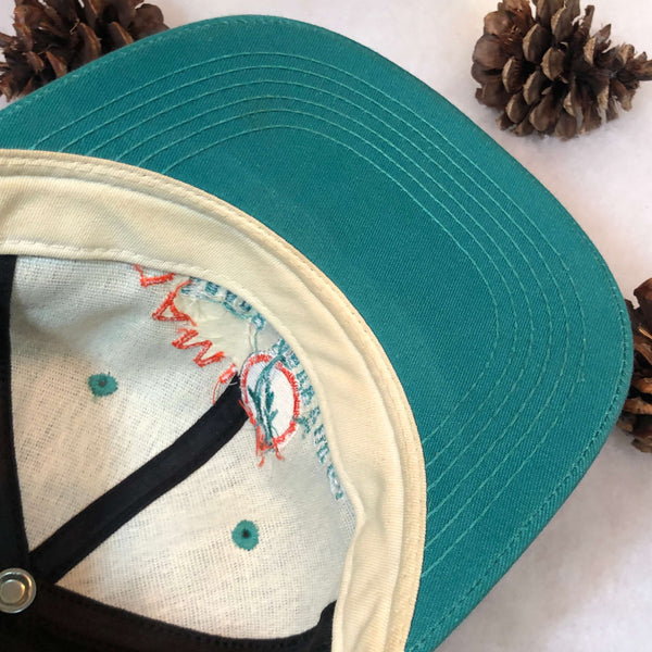 Vintage NFL Miami Dolphins #1 Apparel Tie-Back Hat