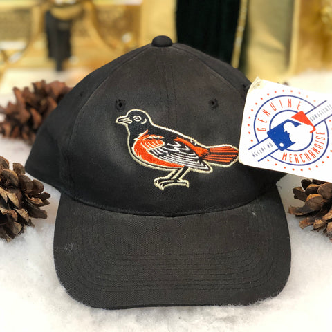 Vintage Deadstock NWT MLB Baltimore Orioles Drew Pearson Twill Snapback Hat