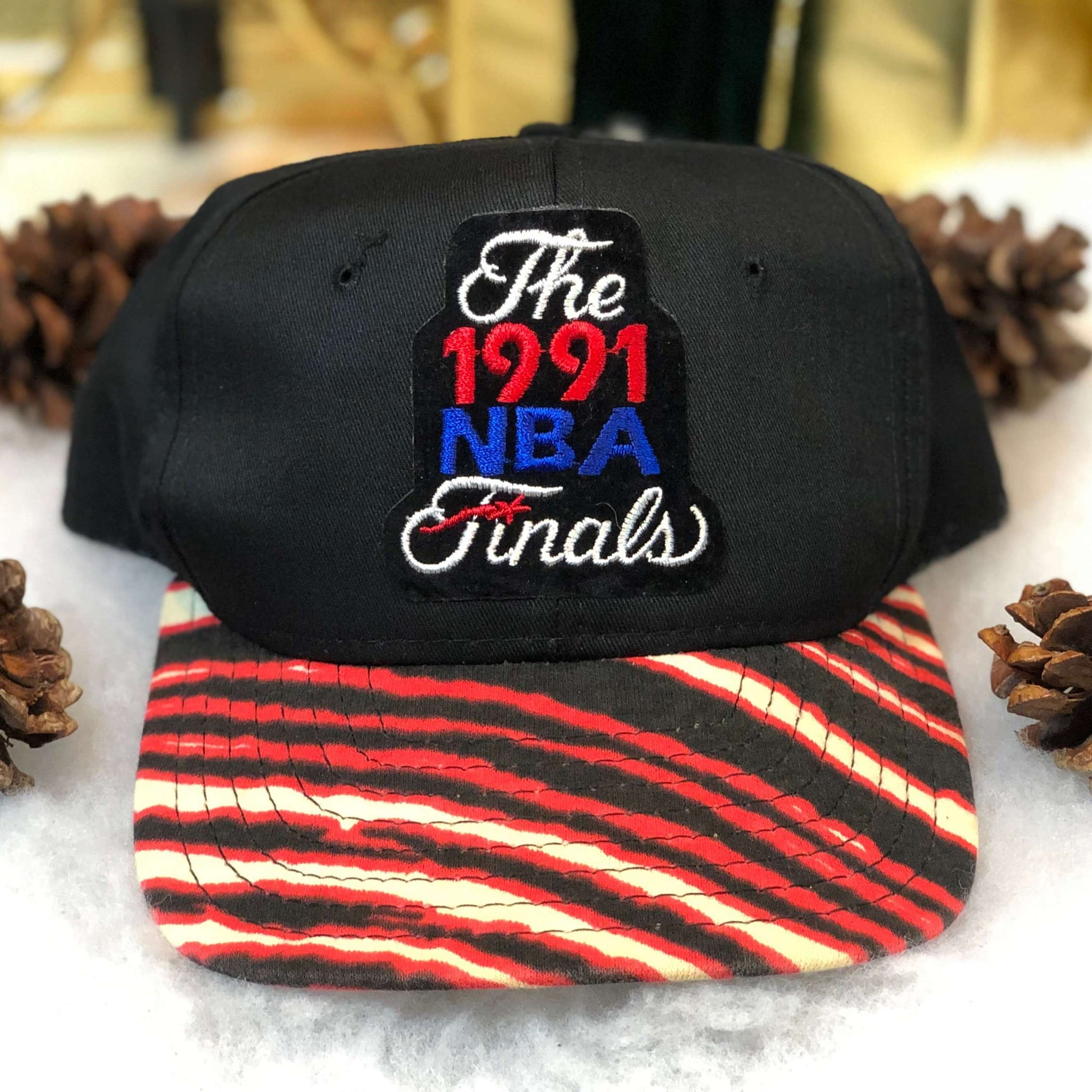 Vintage 1991 NBA Finals Chicago Bulls AJD Snapback Hat