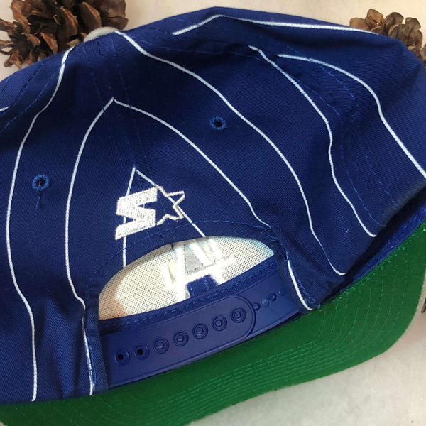 Vintage MLB Los Angeles Dodgers Starter Pinstripe Twill Snapback Hat