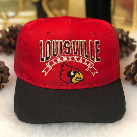 Vintage NCAA Louisville Cardinals The Game Twill Snapback Hat