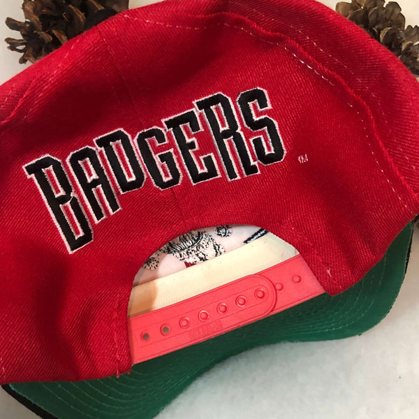 Vintage NCAA Wisconsin Badgers Sports Specialties Wool Snapback Hat
