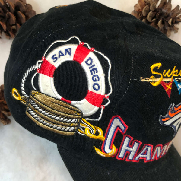 Vintage NFL Super Bowl XXXII Champions Denver Broncos Logo Athletic Snapback Hat