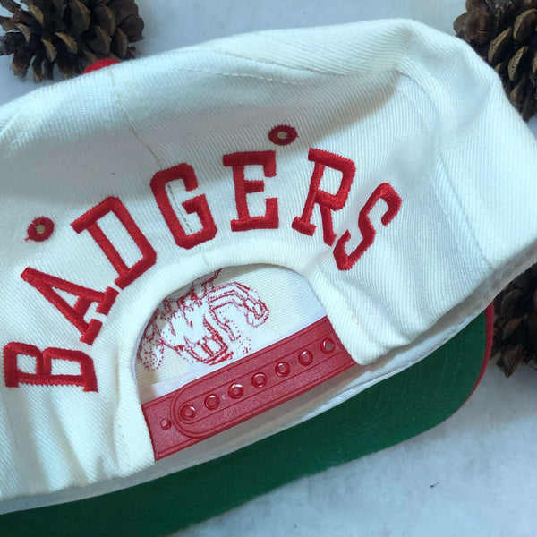 Vintage NCAA Wisconsin Badgers Competitor Wool Snapback Hat