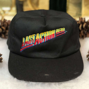 Vintage 1993 Last Action Hero Movie Burger King Twill Snapback Hat