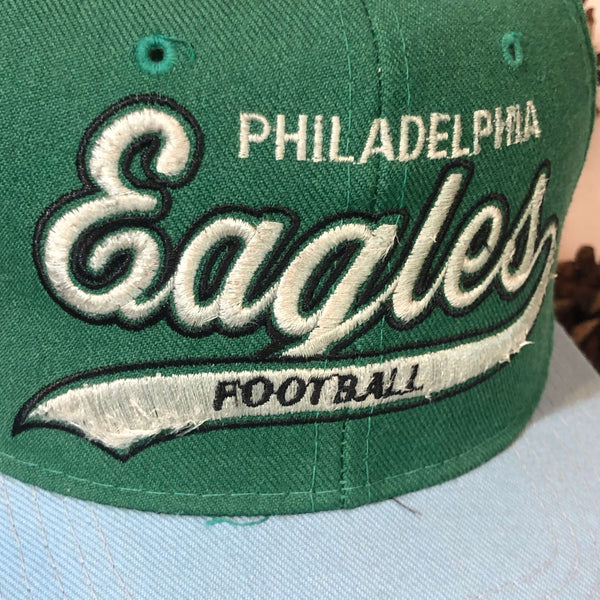 Vintage NFL Philadelphia Eagles Starter Tailsweep Script Snapback Hat