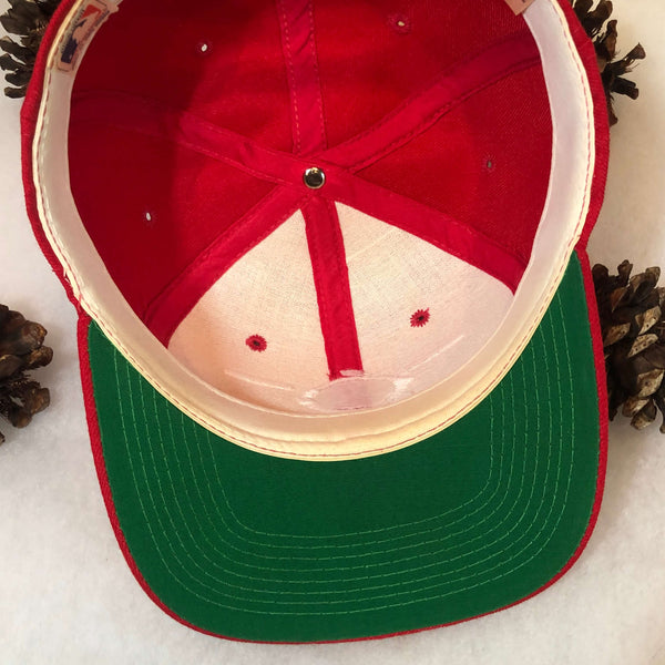 Vintage MLB Cincinnati Reds The Game Split Bar Snapback Hat