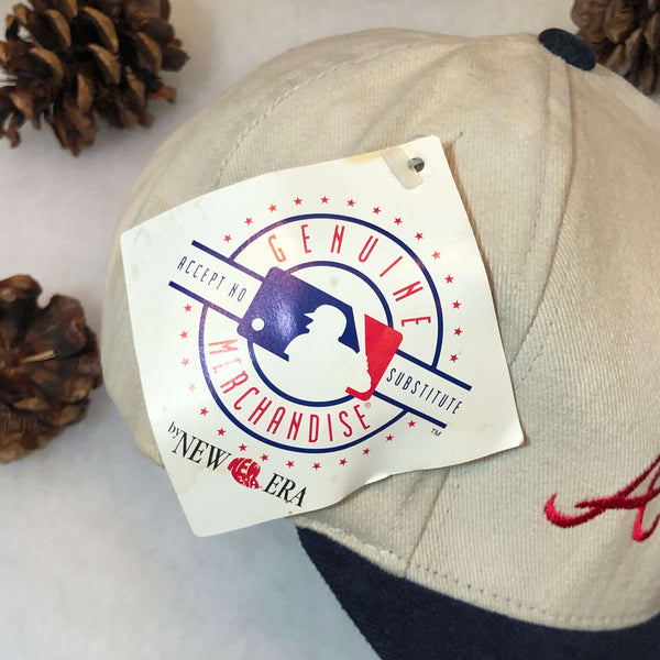 Vintage Deadstock NWT 1997 MLB NLCS Atlanta Braves Florida Marlins New Era Snapback Hat