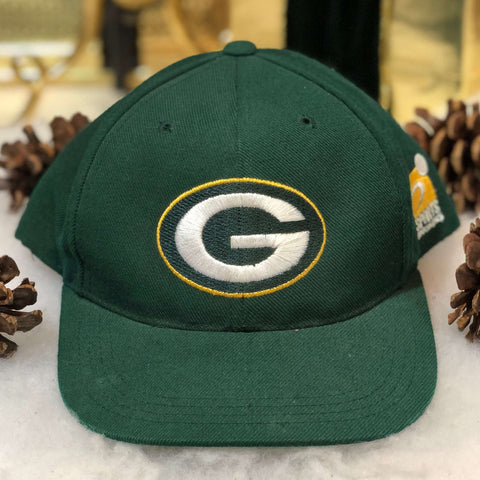 Vintage NFL Green Bay Packers Sports Specialties Plain Logo Wool *YOUTH* Snapback Hat