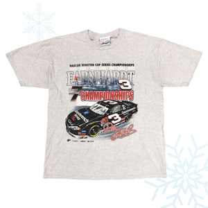 Vintage NASCAR Dale Earnhardt 7x Winston Cup Champion T-Shirt (L)