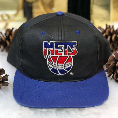 Vintage NBA New Jersey Nets AJD Twill Snapback Hat