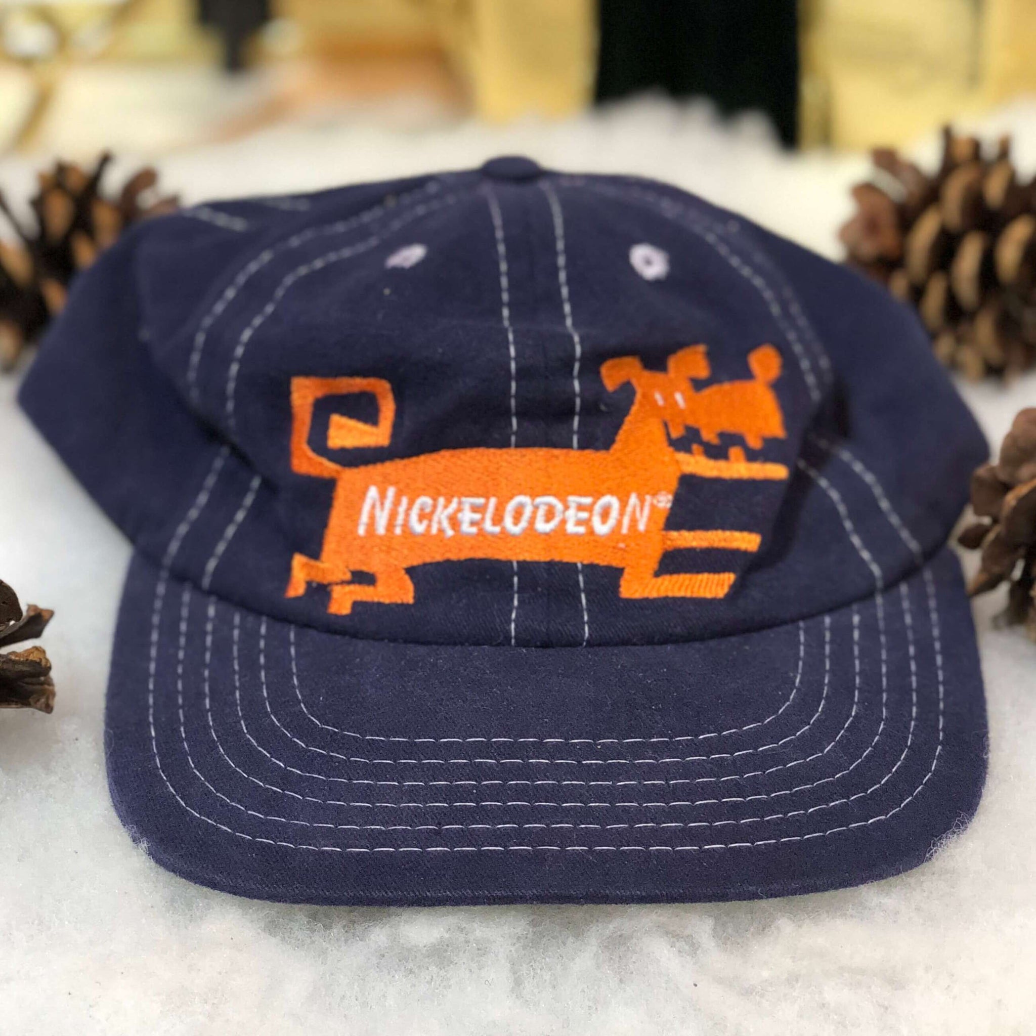 Vintage Nickelodeon Dog Logo *YOUTH* Snapback Hat