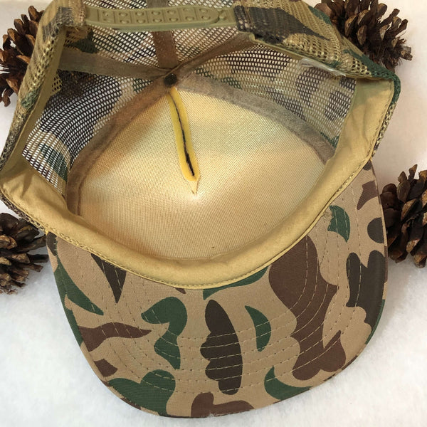 Vintage Deadstock NWOT Maddox Meat Store South Carolina Camouflage Trucker Hat