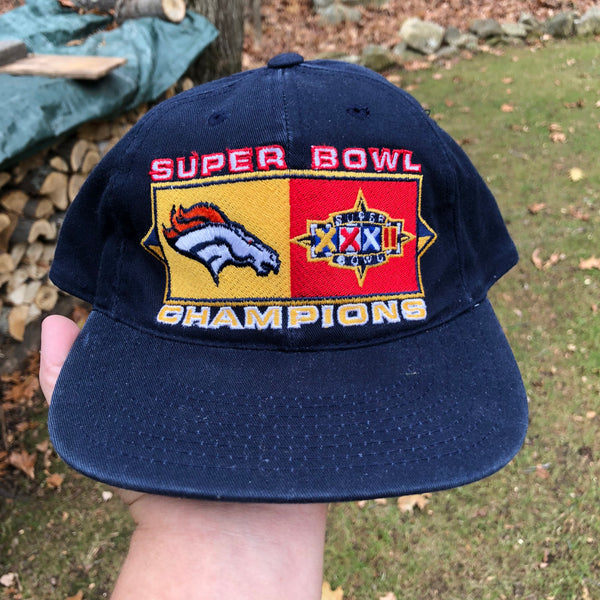 Vintage Sports Specialties NFL Super Bowl XXXII Champions Denver Broncos Strapback Hat