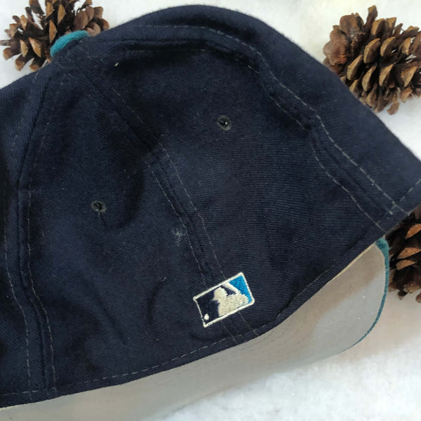 Vintage MLB Seattle Mariners New Era Wool Fitted Hat 6 5/8
