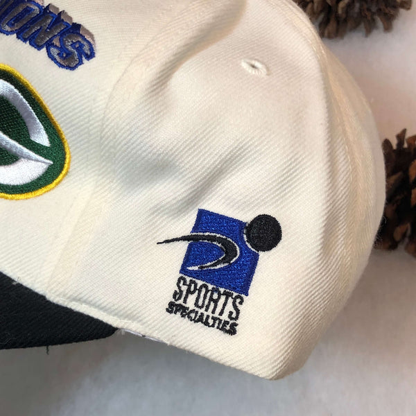 Vintage 1996 NFL Green Bay Packers NFC Champions Sports Specialties Shadow Wool Snapback Hat