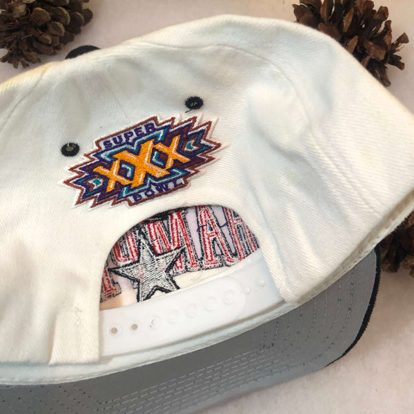 Vintage Deadstock NWT NFL Dallas Cowboys Super Bowl XXX Champions Nutmeg Mills Snapback Hat