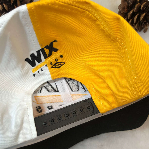 Vintage NASCAR WIX Filters Twill Snapback Hat
