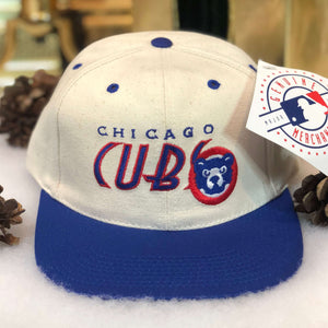 Vintage Deadstock NWT MLB Chicago Cubs Outdoor Cap Strapback Hat