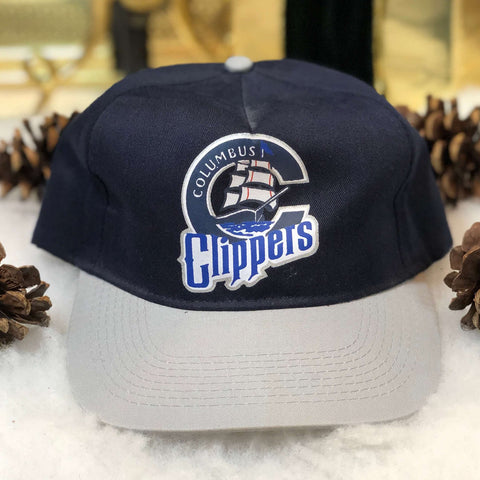 Vintage MiLB Columbus Clippers Fantastic Twill Snapback Hat