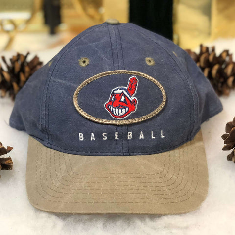 Vintage MLB Cleveland Indians Drew Pearson Snapback Hat