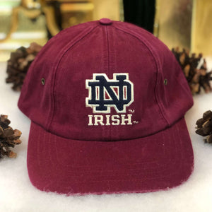 Vintage Deadstock NWOT NCAA Notre Dame Fighting Irish SAMPLE Strapback Hat