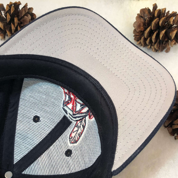 Vintage MLB Cleveland Indians Puma Wool Snapback Hat