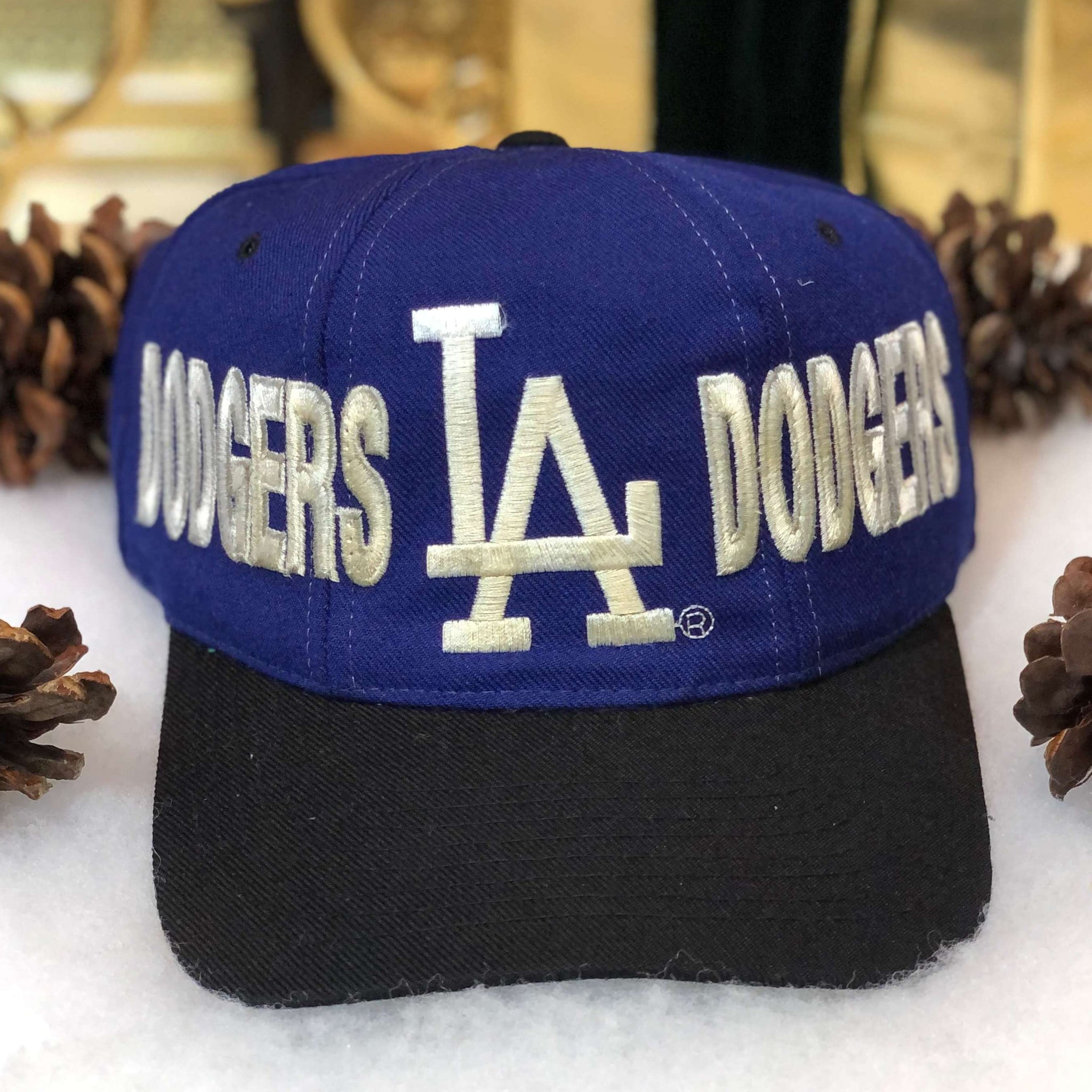 Vintage MLB Los Angeles Dodgers Starter Billboard Wool Snapback Hat