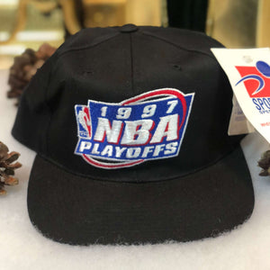 Vintage Deadstock NWT NBA 1997 NBA Playoffs Sports Specialties Twill Snapback Hat