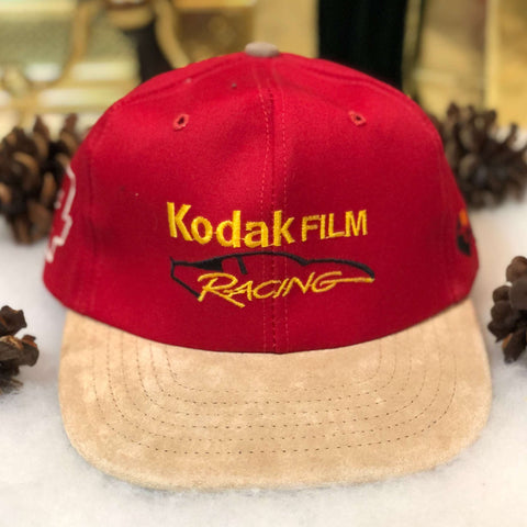 Vintage NASCAR Kodak Film Racing Sterling Marlin Strapback Hat