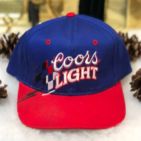 Vintage NASCAR Coors Light Sterling Marlins Twill Snapback Hat