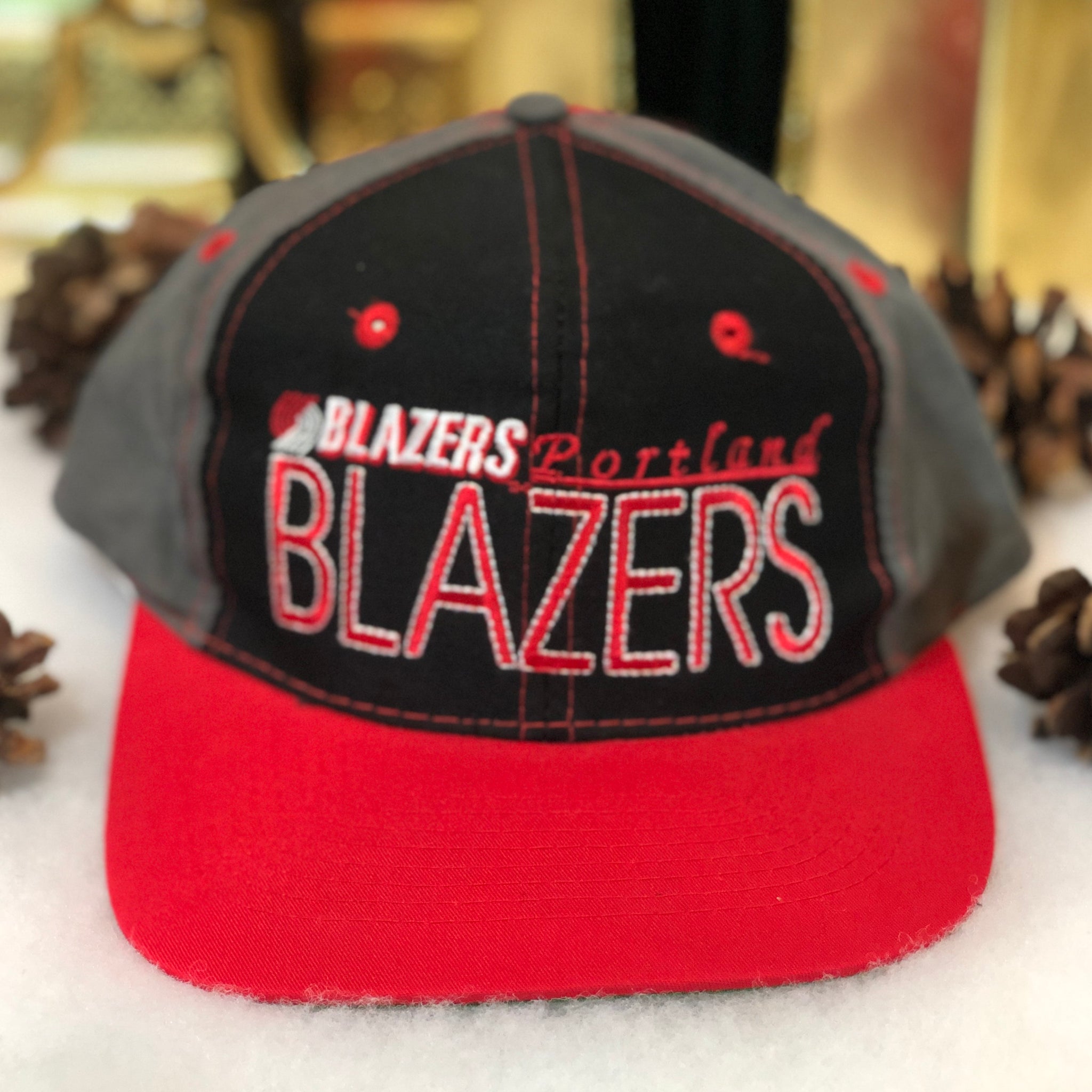 Vintage Deadstock NWOT NBA Portland Trail Blazers The Game Limited Edition 1165 of 2000 Snapback Hat
