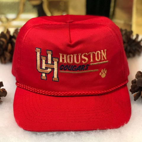 Vintage NCAA Houston Cougars Tournament Twill Snapback Hat