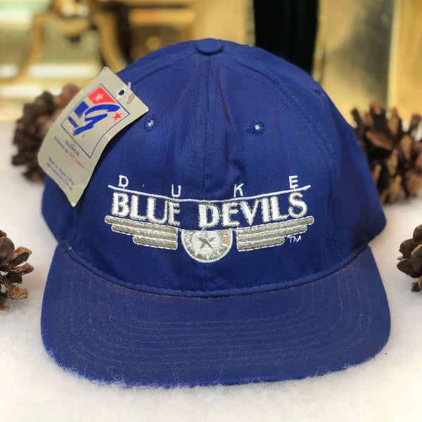 Vintage Deadstock NWT NCAA Duke Blue Devils The Game Snapback Hat