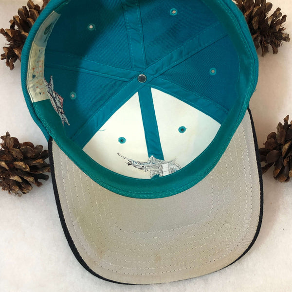 Vintage MLB Florid Marlins The G Cap Wool Strapback Hat