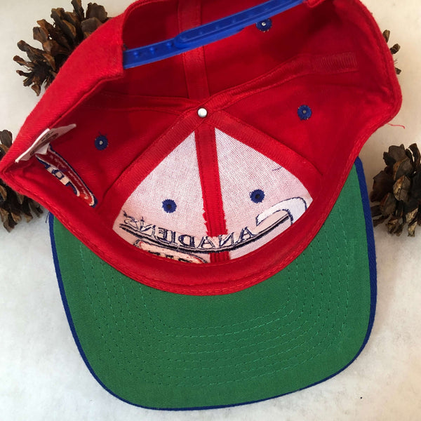 Vintage Deadstock NWOT NHL Montreal Canadiens Twins Enterprise Wool Snapback Hat