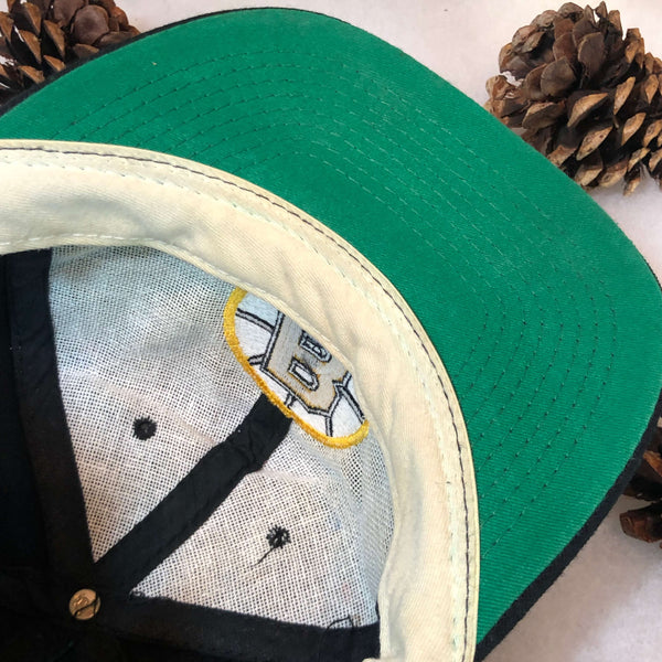 Vintage NHL Boston Bruins American Needle Blockhead Snapback Hat