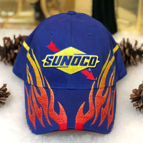 Vintage Sunoco Racing Flames Strapback Hat