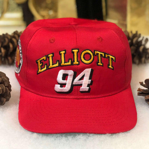 Vintage NASCAR Bill Elliott McDonald's Racing Twill Snapback Hat