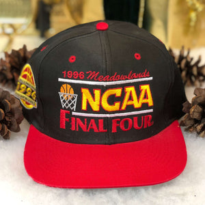 Vintage Deadstock NWOT 1996 NCAA Final Four Meadowlands Logo 7 Twill Snapback Hat