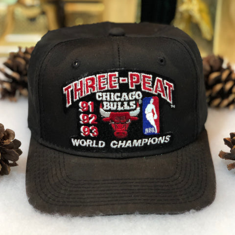 Vintage NBA Chicago Bulls Three-Peat Sports Specialties Twill Snapback Hat