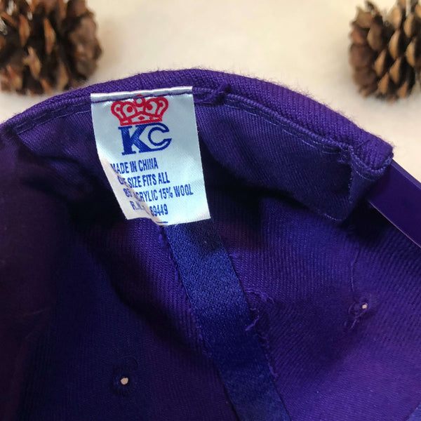 Vintage Deadstock NWOT NBA Los Angeles Lakers Motion Wool KC Snapback Hat