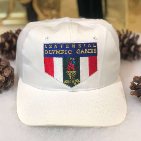 Vintage 1996 Atlanta Centennial Olympics Twill Snapback Hat