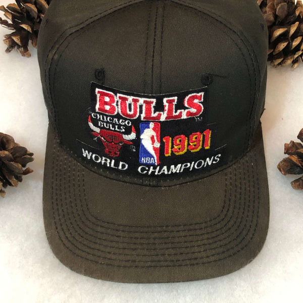 Vintage NBA Chicago Bulls 1991 Champions Sports Specialties Snapback Hat