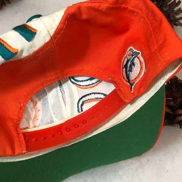 Vintage NFL Miami Dolphins Eastport Highway Twill Snapback Hat